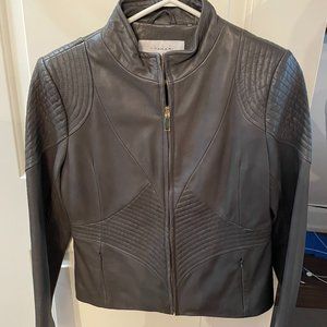T Tahari Leather Jacket